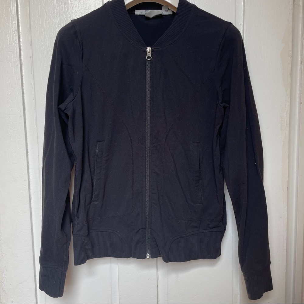 Athleta Women’s Black Zip Up Jacket SZ Small